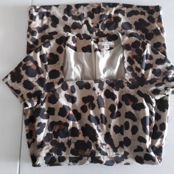 Banana Republic Cheetah Print Work Dress - Picture 7 of 7